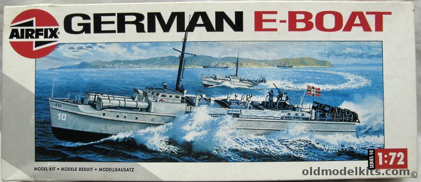 Airfix 1/72 German E-Boat (Kriegsmarine Schnellboot), 10280 plastic model kit